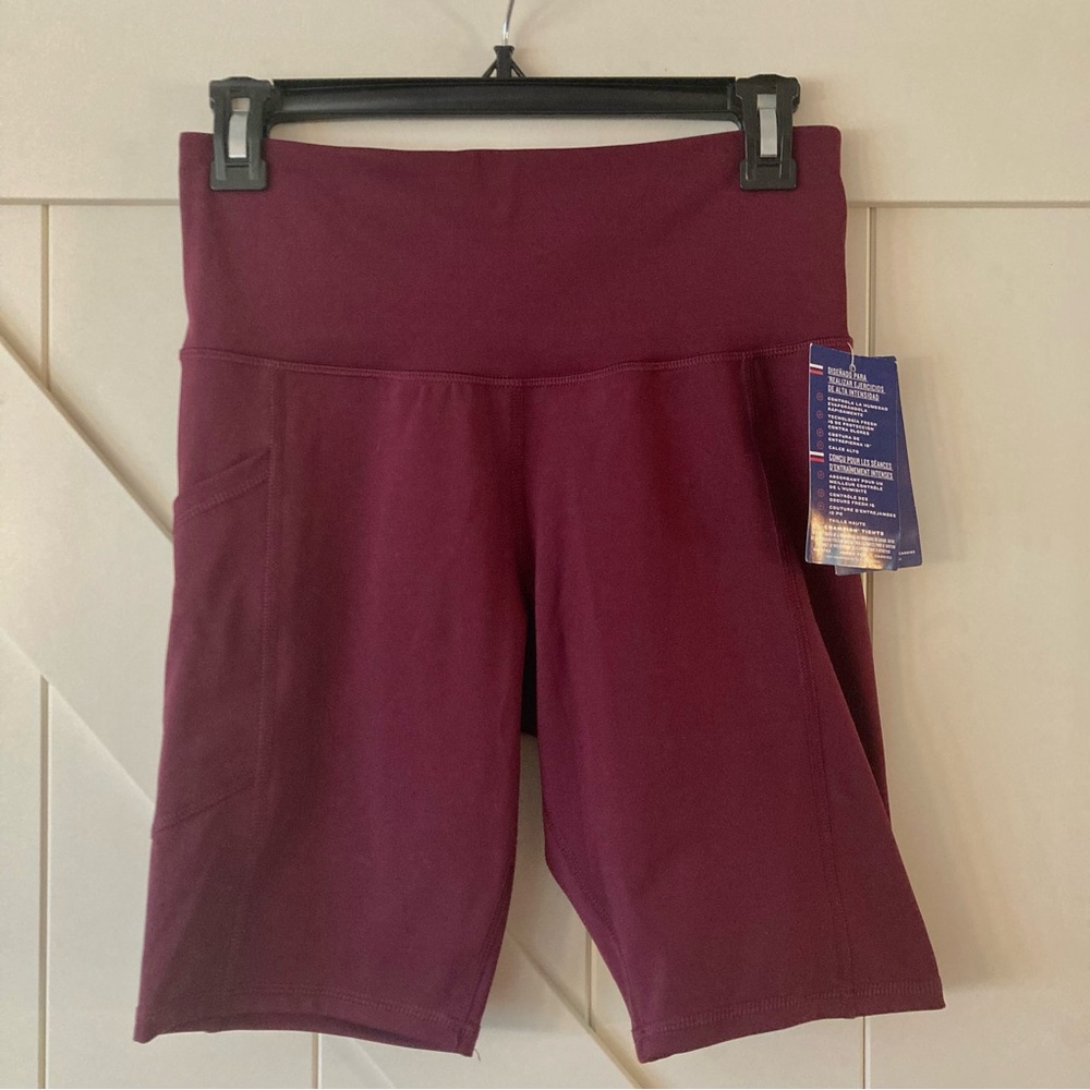 NWT Champion Bike Shorts in Dark Berry
